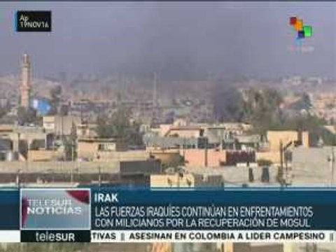 Irak: continúa lucha contra Daesh en Mosul