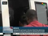 México: migrantes haitianos insisten en continuar su ruta hacia EEUU