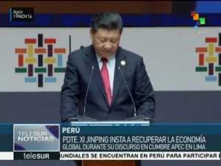 China aboga ante la APEC por una economía abierta e inclusiva