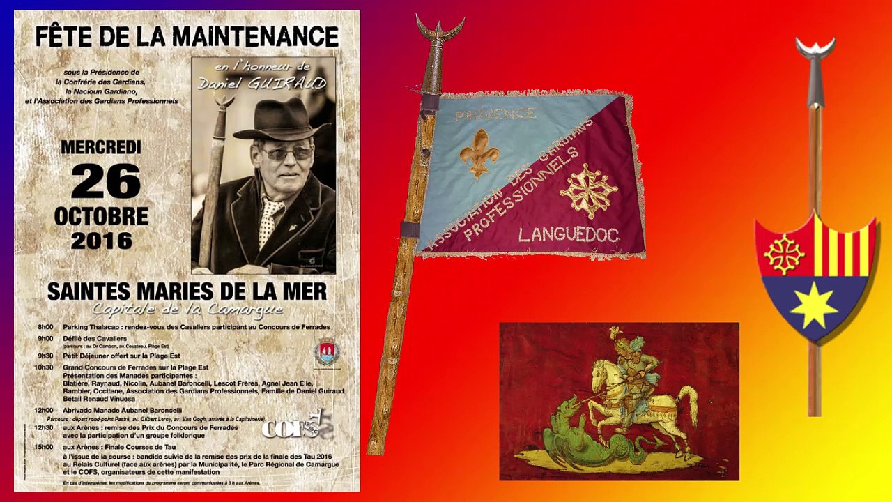 Lou 26 d'óutobre de 2016 -Journado de la Mantenènço i Sànti-Marìo de la Mar