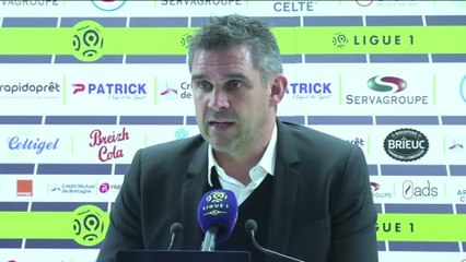 Download Video: Foot - L1 - FCGB : Gourvennec «Trop de déchet pour se mettre à l'abri»