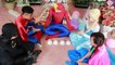 Spiderman Frozen Elsa Funny Prank Snow White Hulk Anna Spiderman Magic Fun Superheroes In Real Life - YouTube