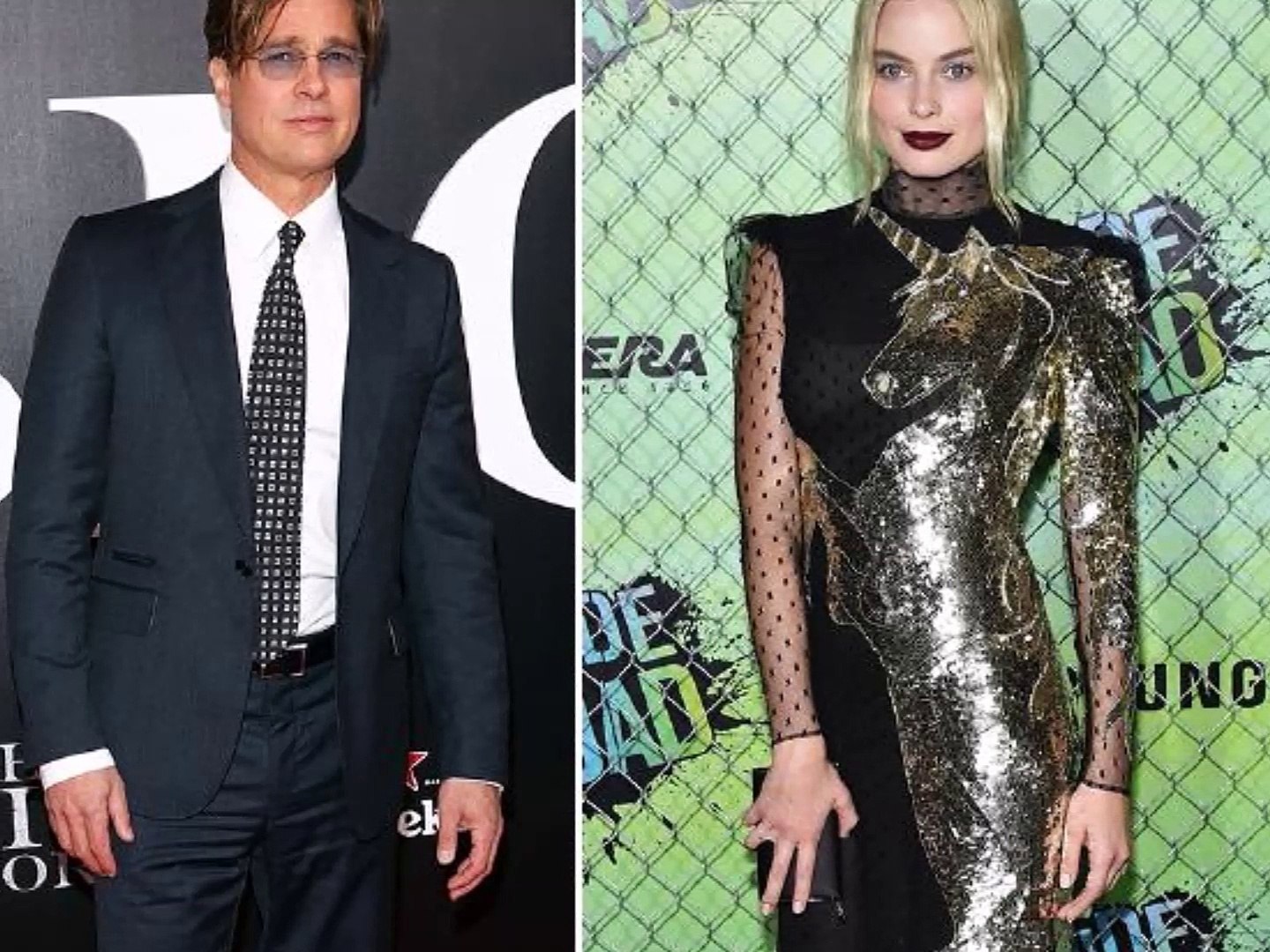 ⁣Brad Pitt “Moving On”  With Margot Robbie