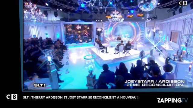 SLT : Joey Starr et Thierry Ardisson se réconcilient pour la deuxième fois ! (vidéo)