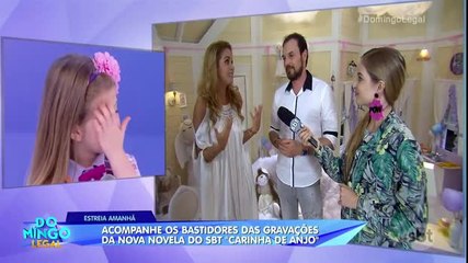 Download Video: Celso Portiolli e Juju mostram os bastidores de Carinha de Anjo