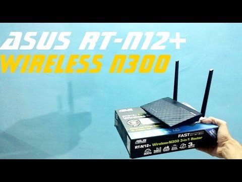 ASUS RT-N 12+ Wireless N300 Router Unboxing