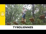 Parcours Accrobranche : Tyroliennes