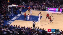 Kyle O'Quinn Blocks Dennis Schroder | Hawks vs Knicks | November 20, 2016 | 2016-17 NBA Season