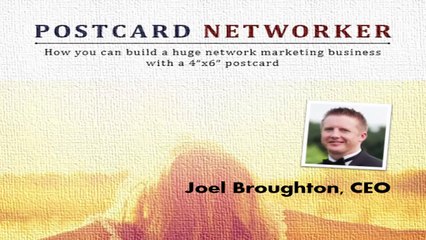 Postcard Networker Registration