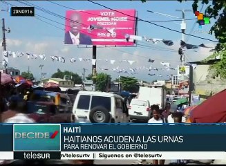 Haitianos eligen hoy a su nuevo presidente