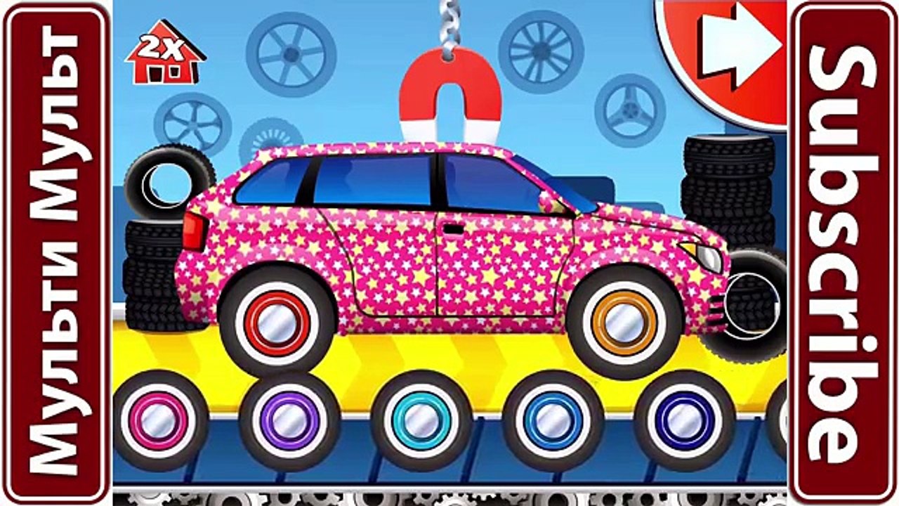 Dream Cars Factory Police Car - Best iOS Game App for Kids - Cartoon about Cars - Car service