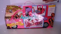 Barbie Trailer De Acampamento Glam Camper!!! Abrindo Brinquedos Tototoykids