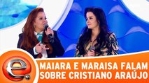 Maiara e Maraisa se emocionam ao falar de Cristiano Araújo
