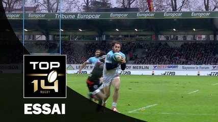 TOP 14 ‐ Essai Julien JANE (AB) – Bayonne-Toulouse – J12 – Saison 2016/2017