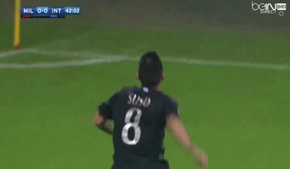 Suso Goal AC Milan 1 - 0 Inter 20.11.2016 Serie A