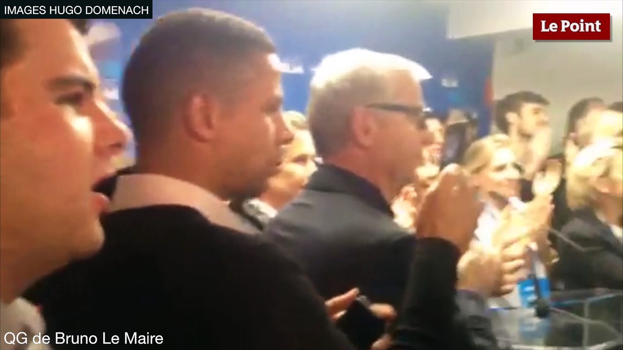 Primaire de la droite et du centre : Bruno Le Maire applaudi par ses sympathisans