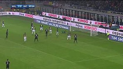 Giacomo Bonaventura Incredible Miss AC Milan 1-0 Inter 20.11.2016 HD