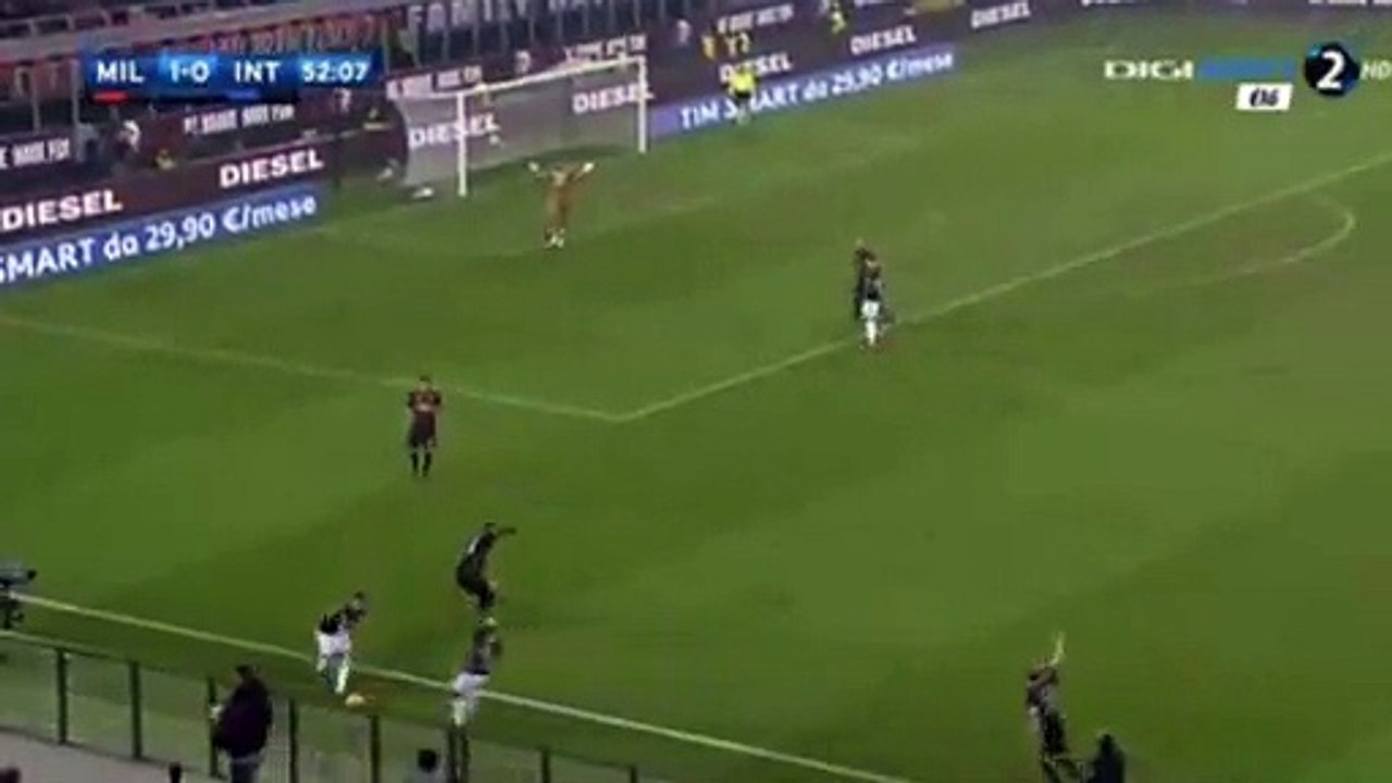 1-1 Antonio Candreva Goal HD - AC Milan 1-1 Inter Milan - 20.11.2016 HD