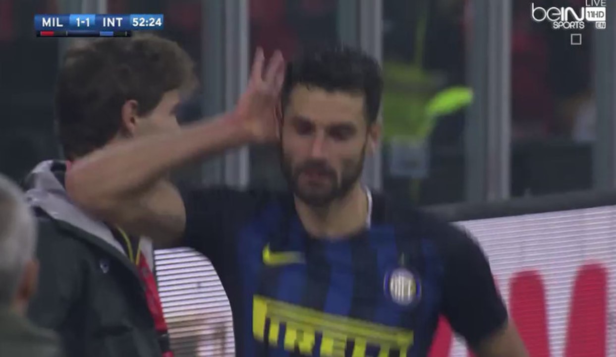 Antonio CANDREVA Amazing Goal wooow - AC Milan 1-1 Internazionale Milano - (20/11/2016)