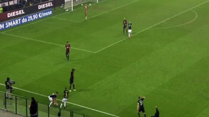 Antonio Candreva Fantastic Goal - AC Milan vs Inter 1-1 ( Serie A ) 20-11-2016 HD