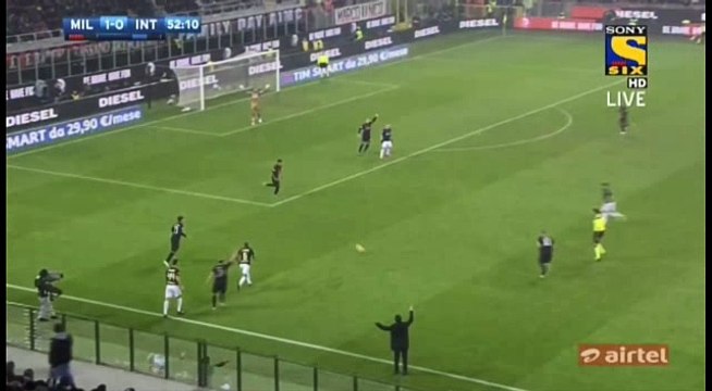 Antonio Candreva Equalizer Goal HD - AC Milan 1-1 Internazionale - 20.11.2016 HD
