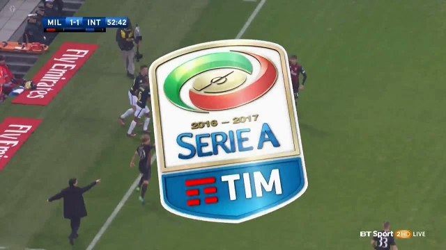 Antonio Candreva Goal HD - AC Milan 1-1 Inter 20.11.2016