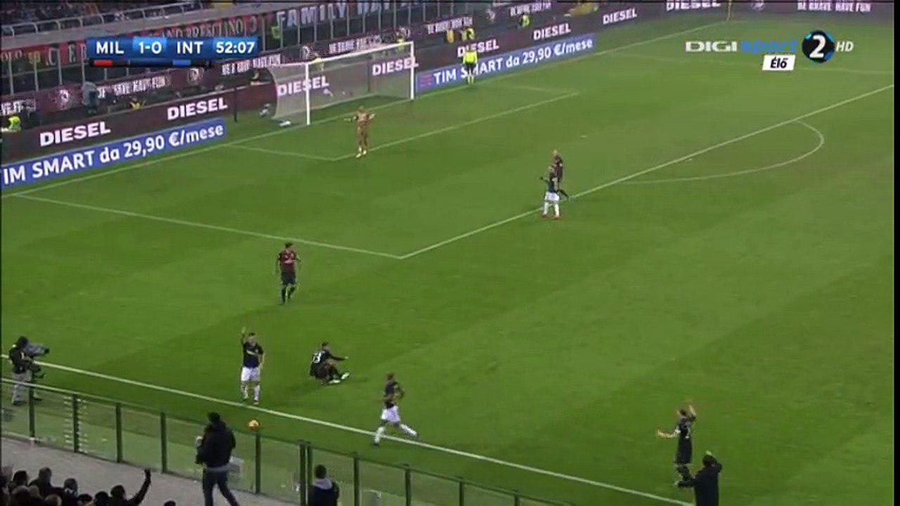 Antonio Candreva Goal HD - AC Milan 1-1 Inter  - 20.11.2016