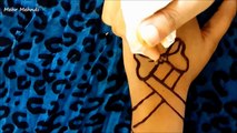 Bow Henna Design - Simple Cute Henna Tattoo - Quick and Easy Mehendi for Beginners