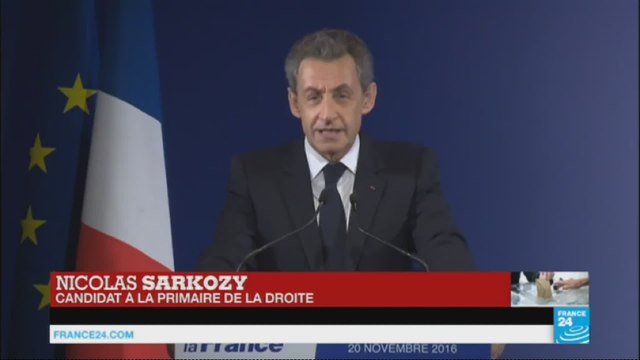 Primaire de la droite et du centre : Nicolas Sarkozy reconnaît sa défaite et apporte son soutien à François Fillon