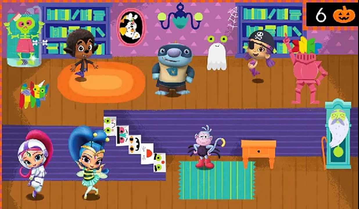 Nick Jr. Halloween House Party Shimmer And Shine Paw Patrol Part 2