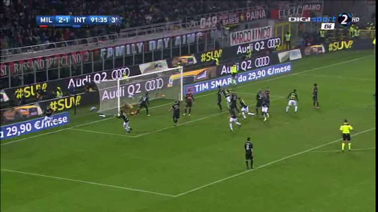Ivan Perisic Goal HD - AC Milan 2-2 Inter  - 20.11.2016