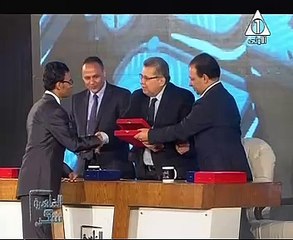 عبد الرحمن عمران يحصل على لقب "مخترع مصر الأول" بمسابقة "القاهرة تبتكر"