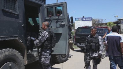 Siete muertos en la favela Ciudad de Dios tras enfrentamiento con la fuerza policial