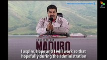 President Maduro speaks on President-elect Trump