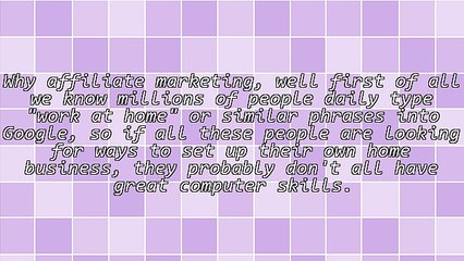 Why Is Affiliate Marketing So Suitable for Newbie's Online