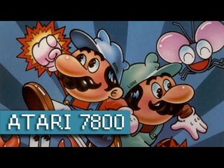 Mario Brothers - Atari 7800 (1080p 60fps)