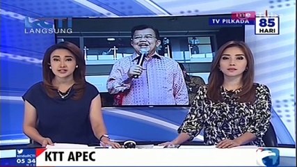 Wapres Jusuf Kalla Hadiri KTT APEC di Peru