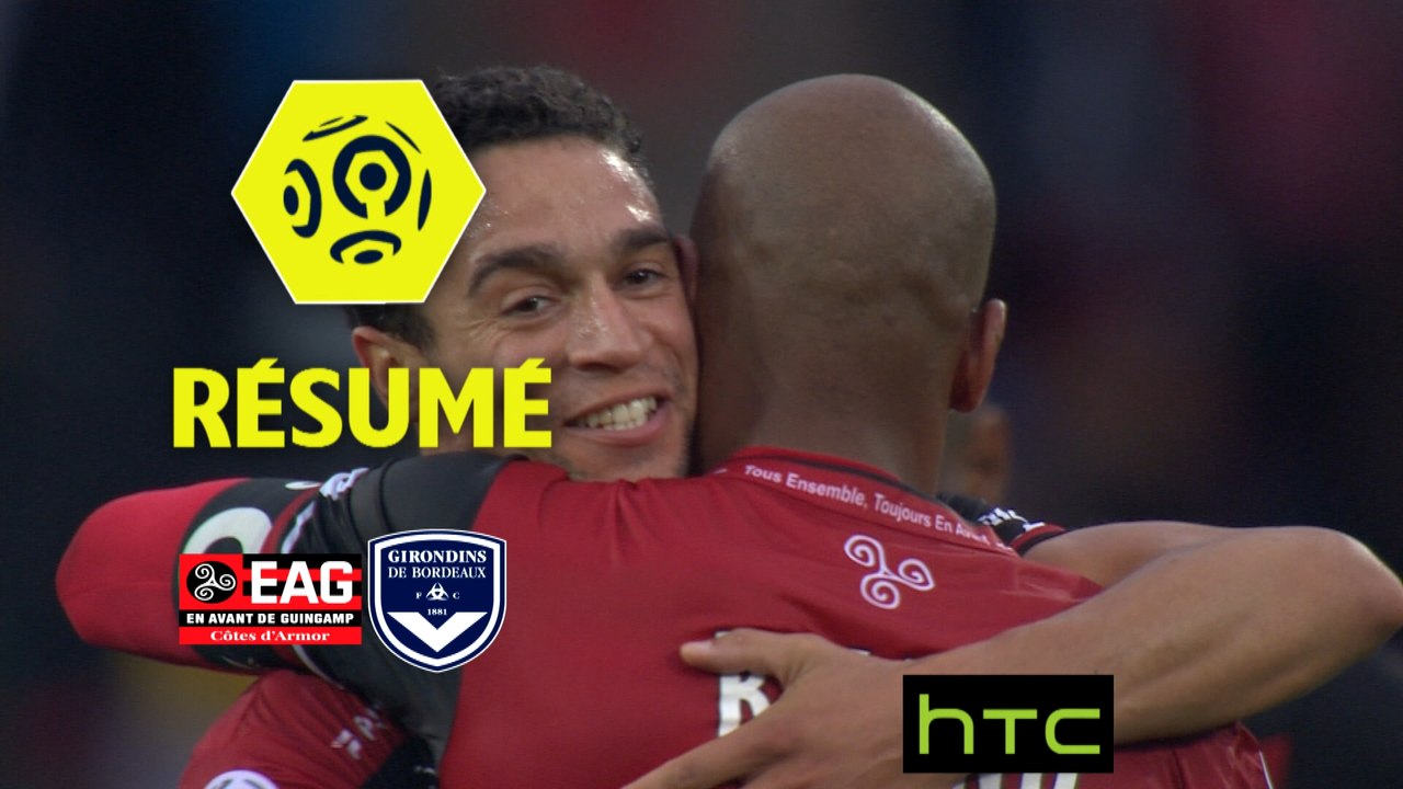 EA Guingamp - Girondins de Bordeaux (1-1)  - Résumé - (EAG-GdB) / 2016-17
