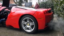 LOUD Ferrari Enzo huge revvs and accelerations!