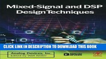 Best Seller Mixed-signal and DSP Design Techniques (Analog Devices) Free Read