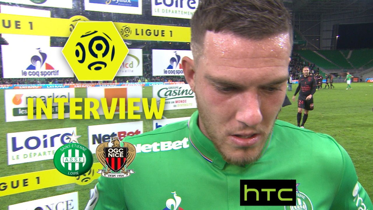 Interview de fin de match : AS Saint-Etienne - OGC Nice (0-1)  - Résumé - (ASSE-OGCN) / 2016-17