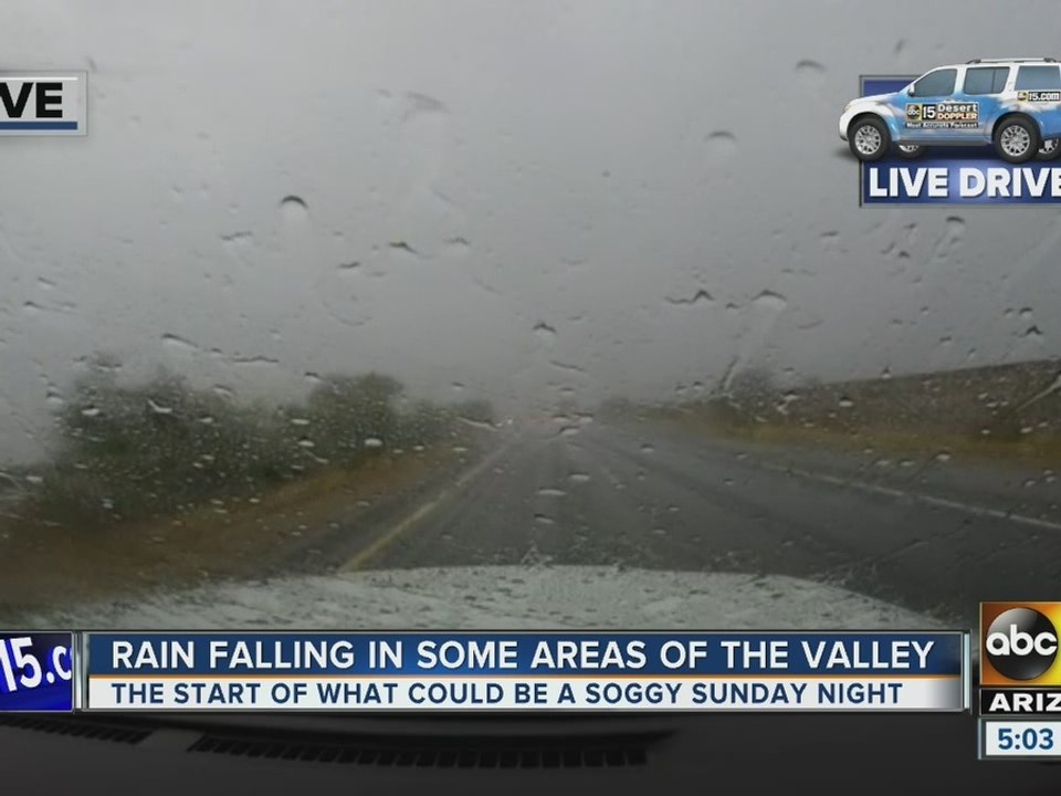 Rainfall in West Valley