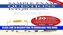 Ebook Sample Exam Questions: ISTQB Certified Tester Foundation Level Free Read