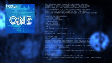 COLOVE EDM 1 for ElectraX (FLP Presets)