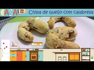 Chipa de queijo com calabresa  -  SEM GLÚTEN  -  #0038