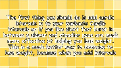 Exercises And Workouts That You Can Do To Lose Weight