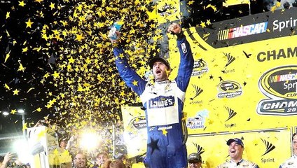 Jimmie Johnson wins record-tying seventh Sprint Cup title