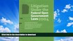 READ  Litigation Under the Federal Open Government Laws (FOIA) 2004: Covering the Freedom of