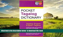liberty book  Pocket Tagalog Dictionary: Tagalog-English English-Tagalog (Periplus Pocket