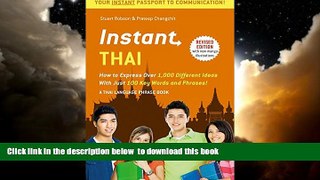 Read book  Instant Thai: How to Express 1,000 Different Ideas with Just 100 Key Words and Phrases!